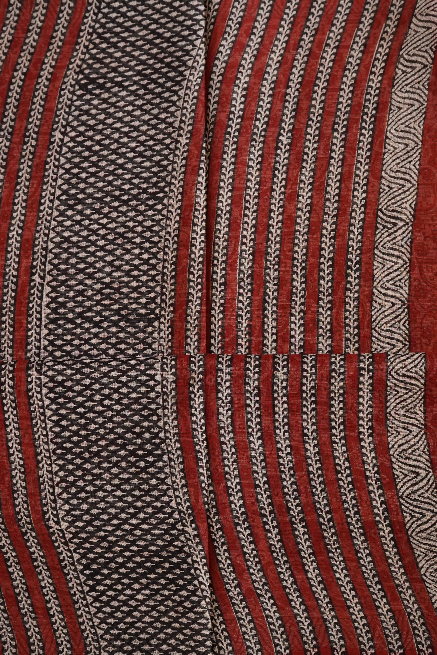 Hand Block Printed Kota Cotton Saree
