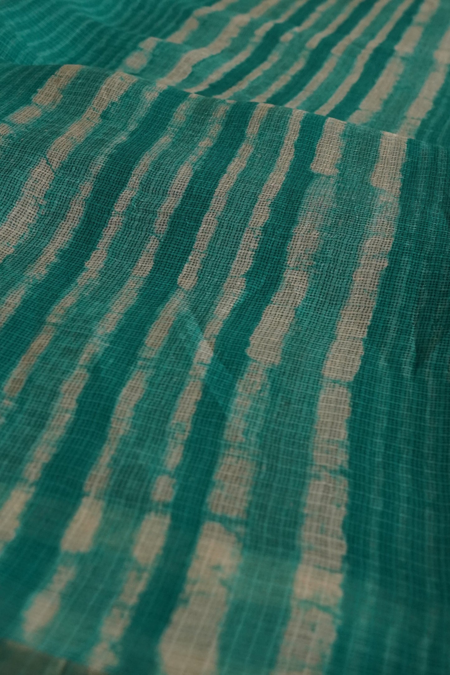 Hand Block Printed Kota Silk Saree