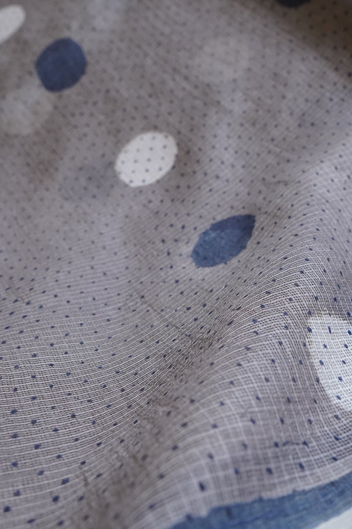 Hand Block Printed Kota Silk Saree