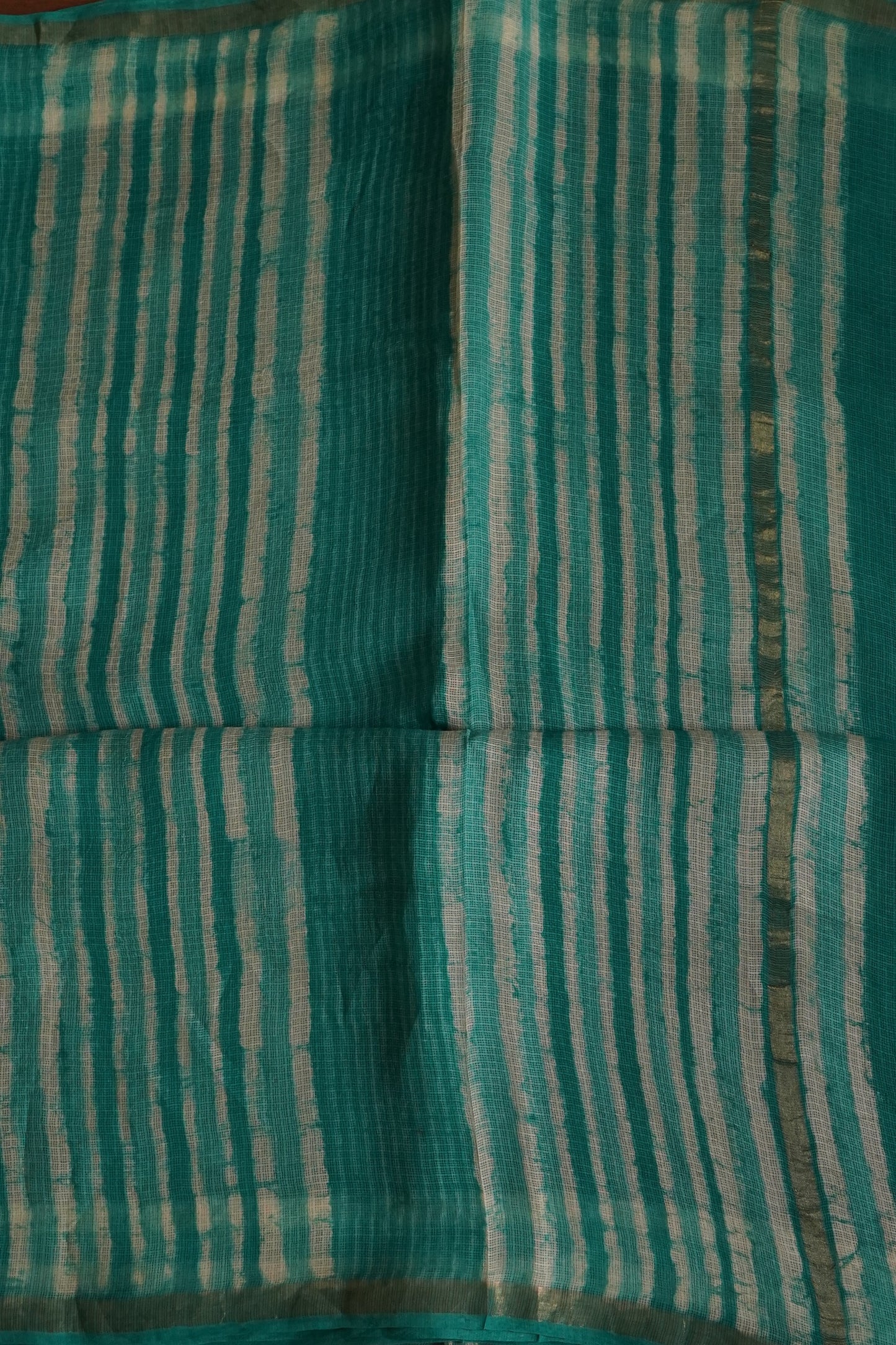 Hand Block Printed Kota Silk Saree