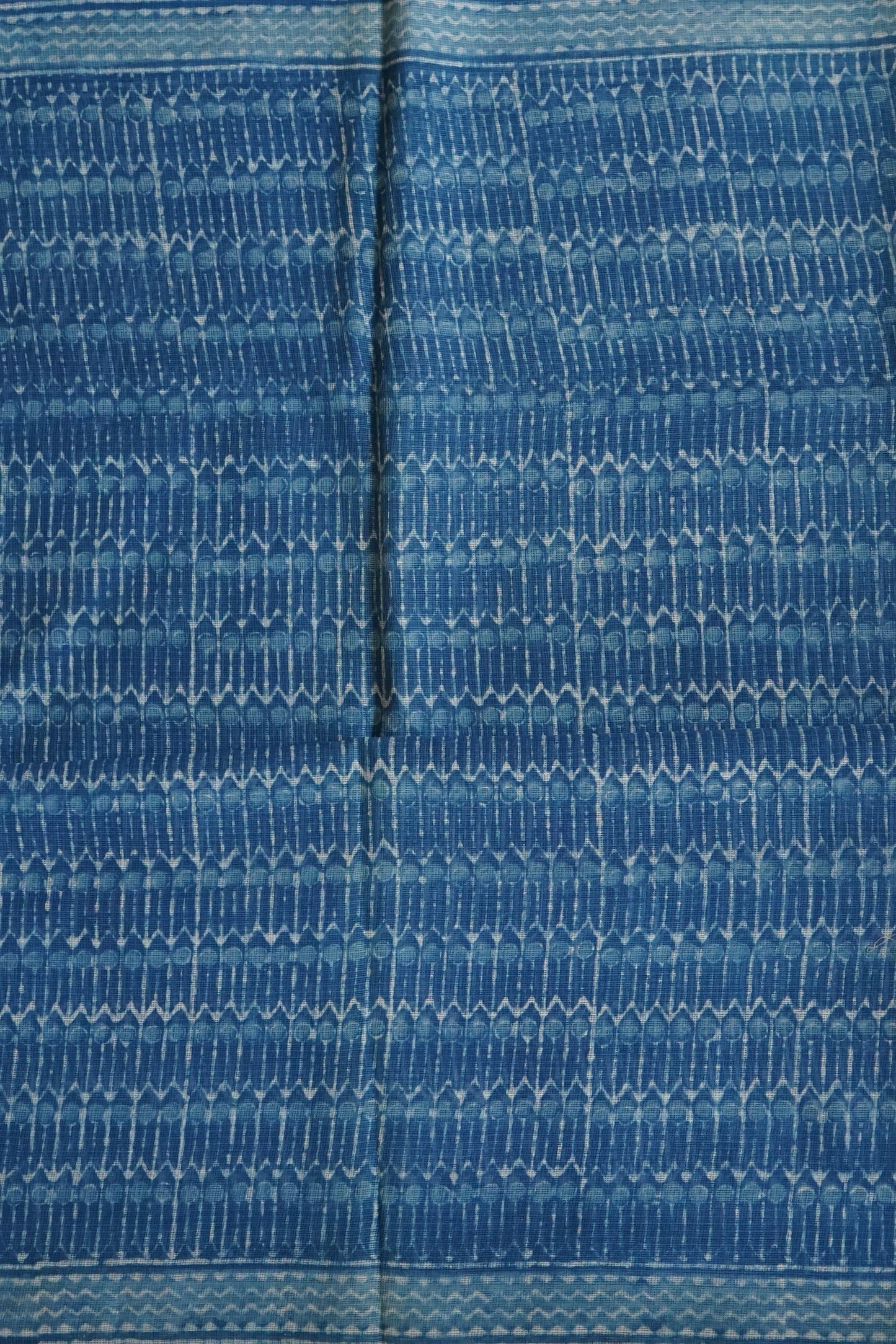 Hand Block Printed Kota Cotton Saree