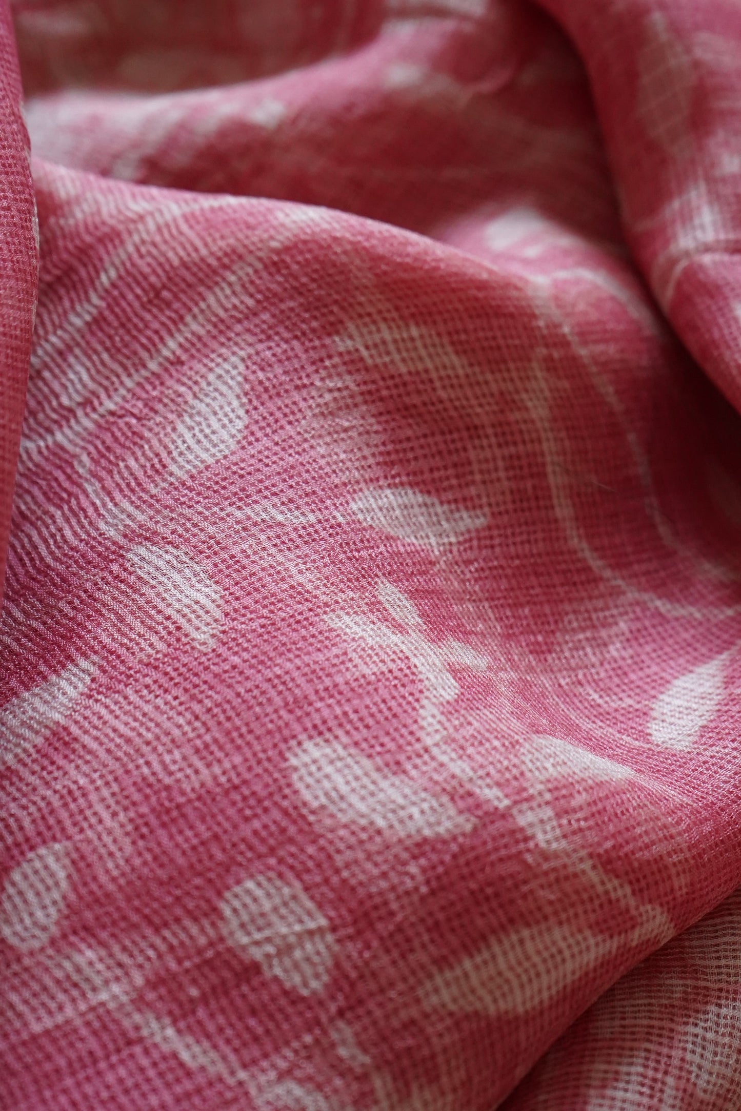 Hand Block Printed Kota Silk Saree