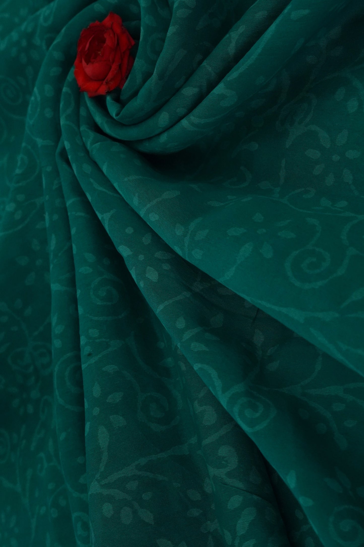 Hand Block Printed Chanderi Silk Cotton Dupatta