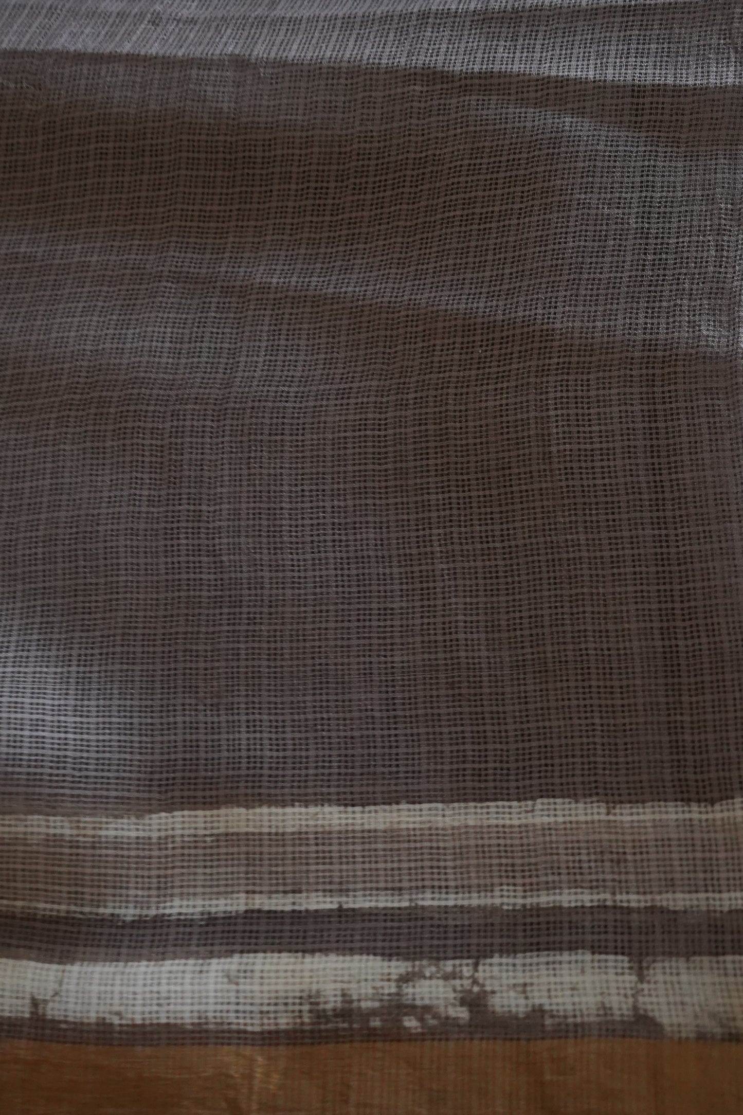 Hand Block Printed Kota Silk Saree