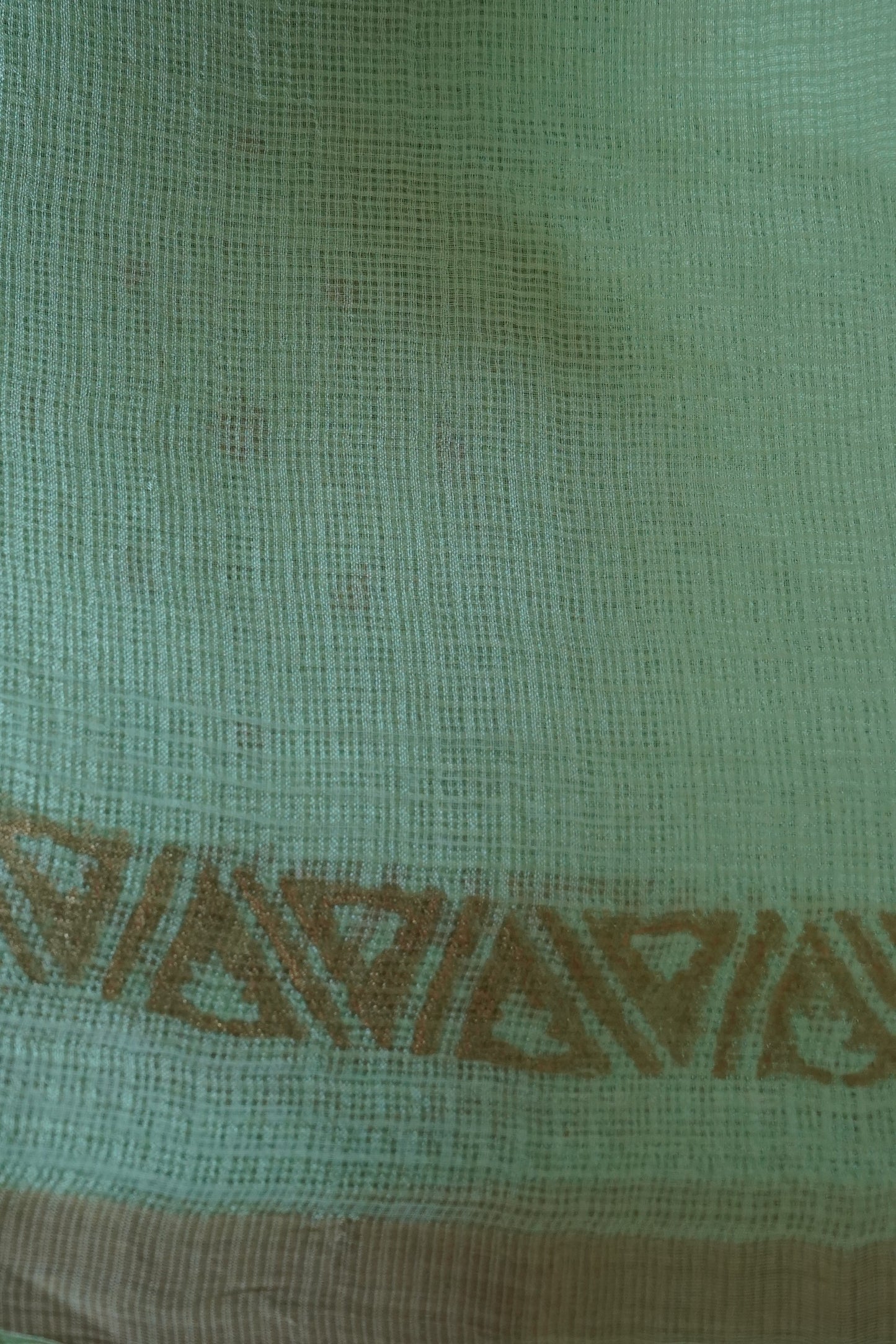 Hand Block Printed Kota Silk Saree
