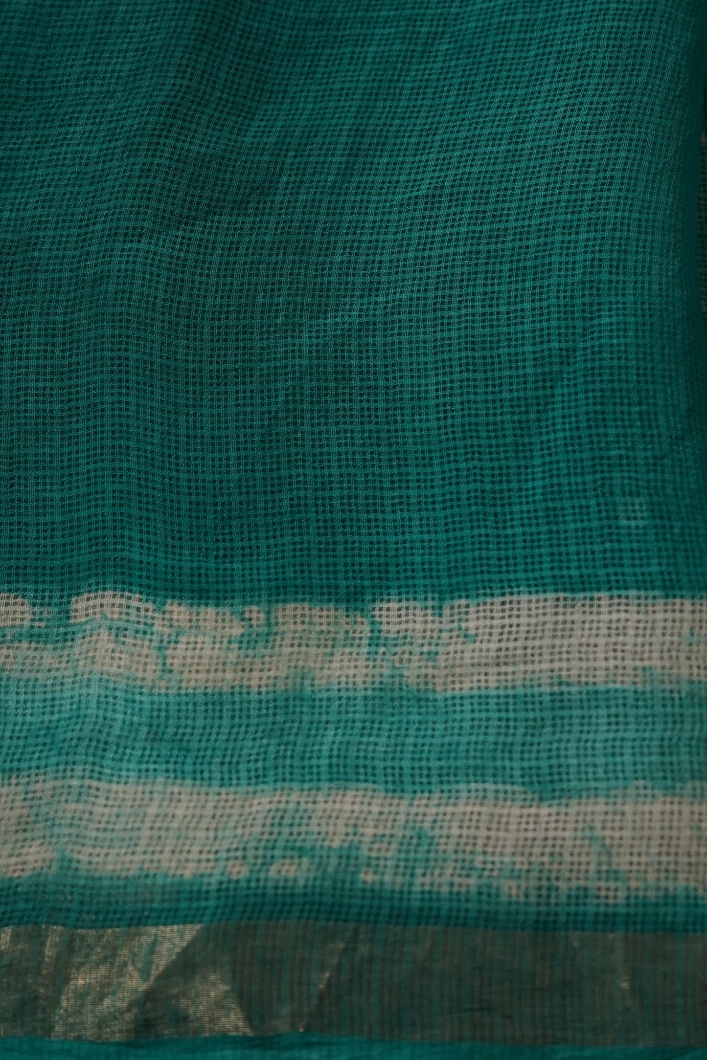 Hand Block Printed Kota Silk Saree