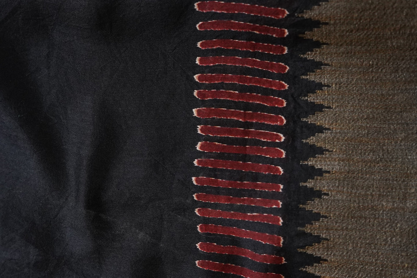 Hand Block Printed Chanderi Silk Cotton Saree
