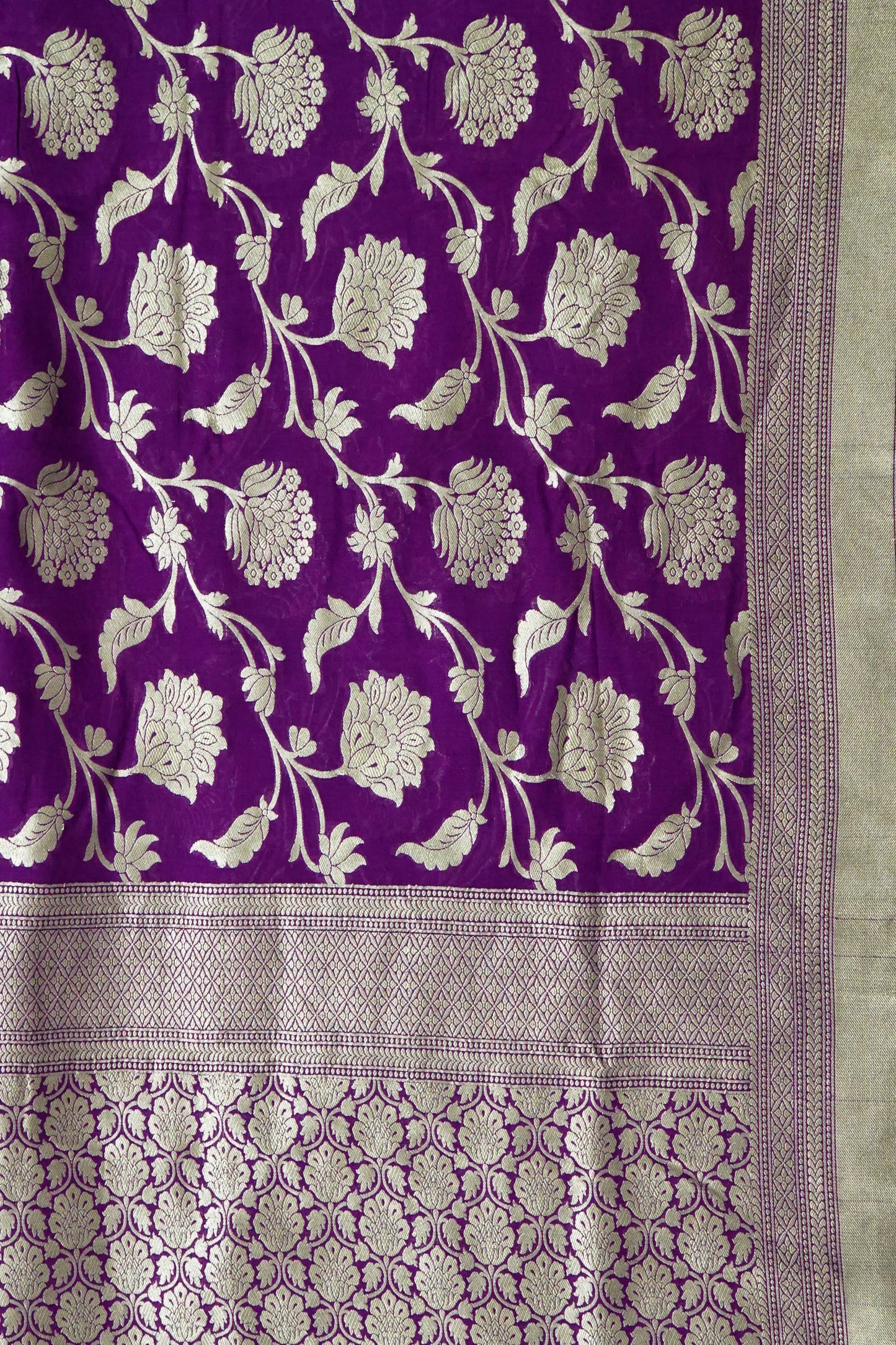 Muga Silk Banarasi Handloom Saree