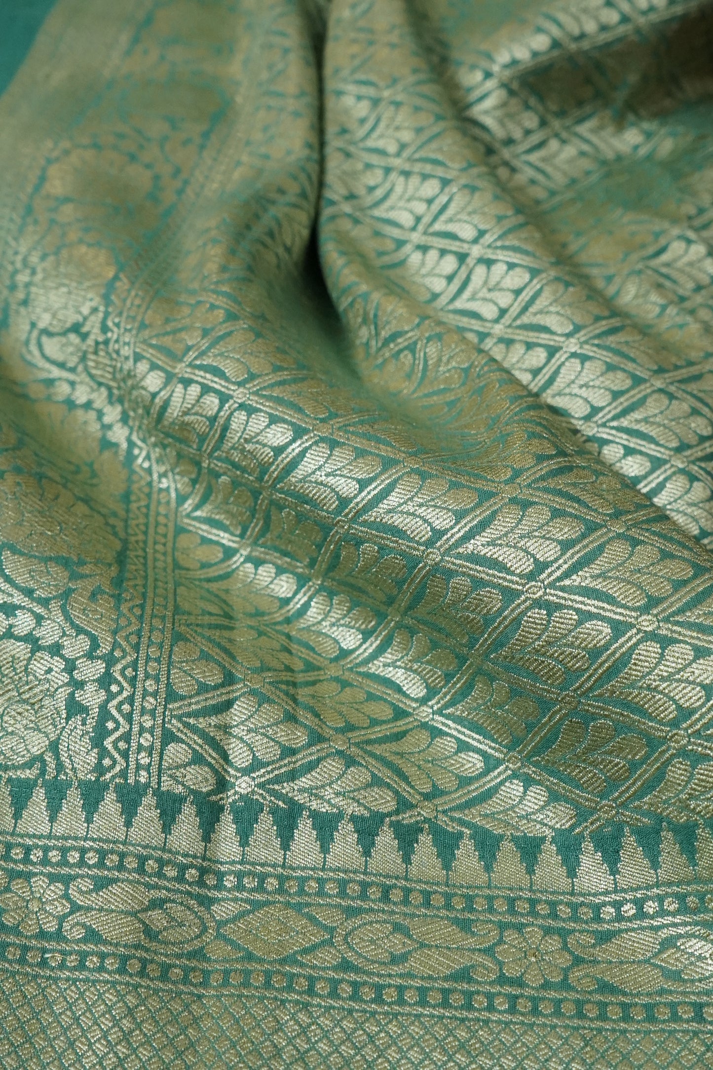 Muga Silk Banarasi Handloom Saree