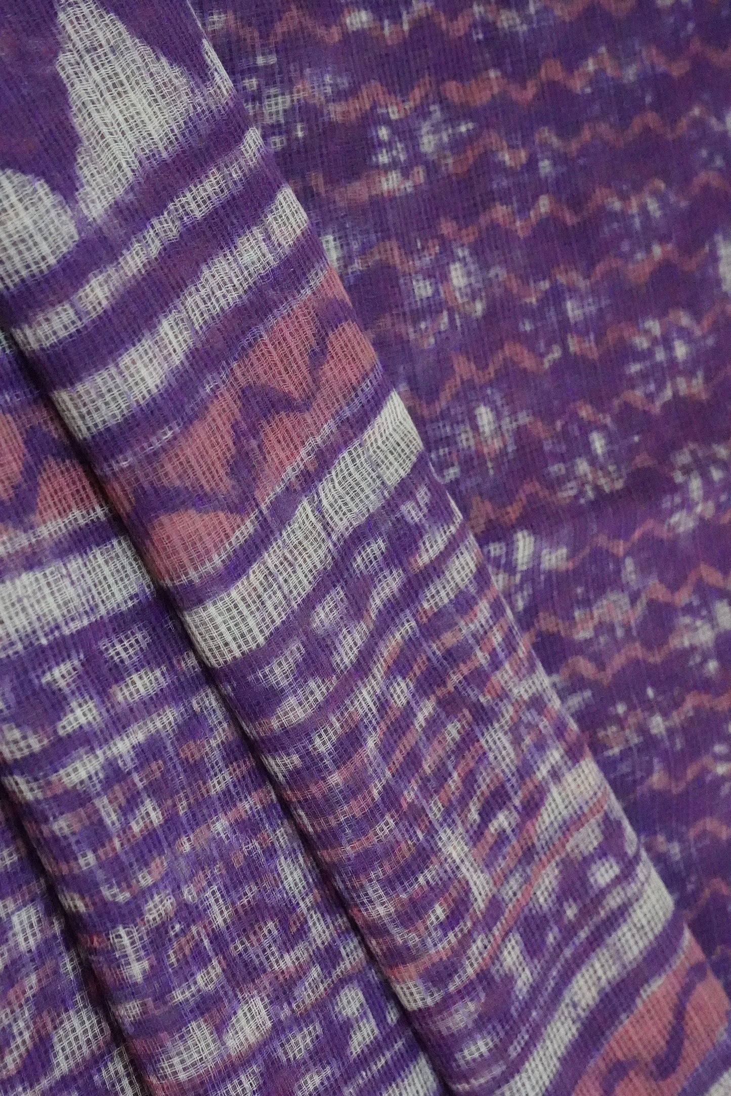 Hand Block Printed Kota Cotton Saree