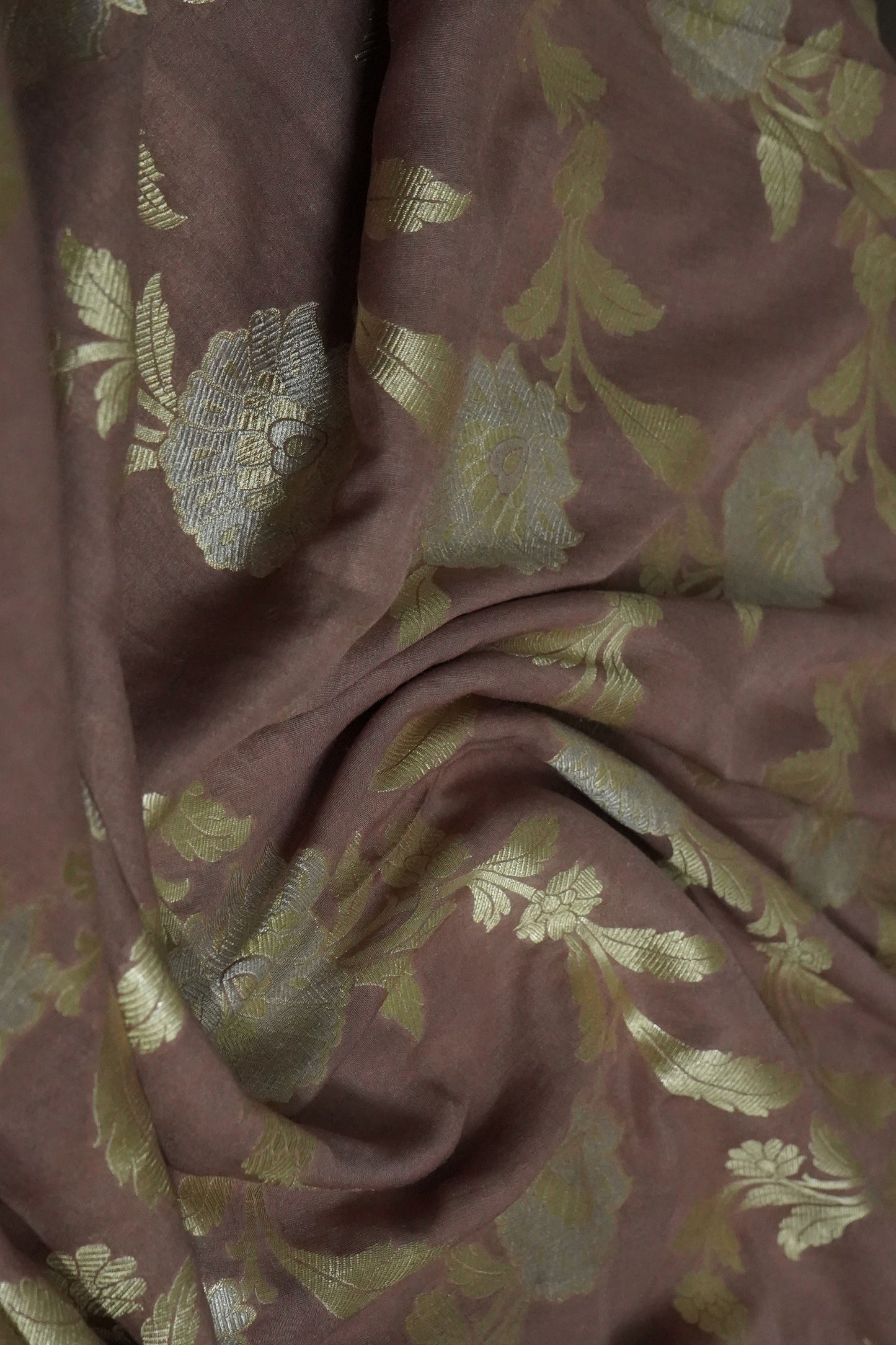 Muga Silk Banarasi Handloom Saree