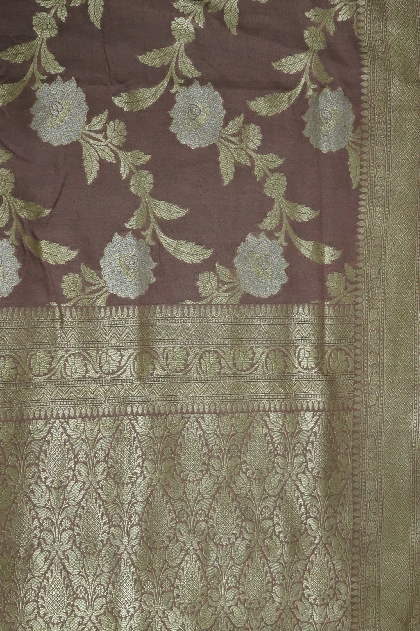 Muga Silk Banarasi Handloom Saree