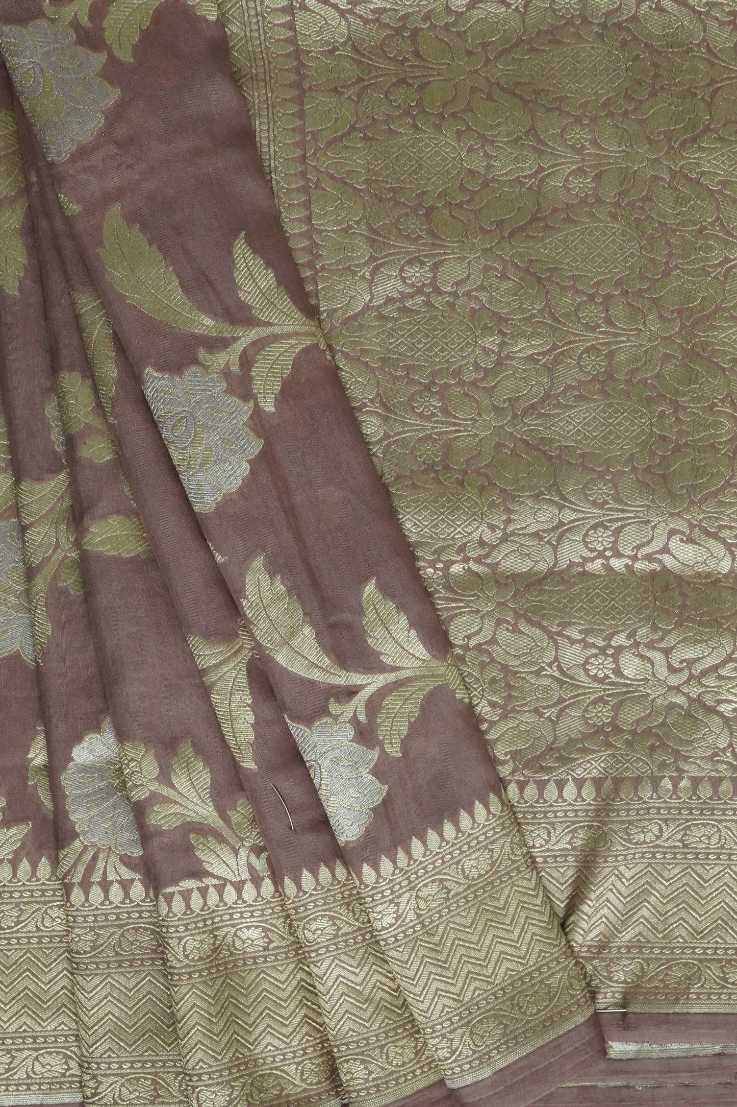 Muga Silk Banarasi Handloom Saree
