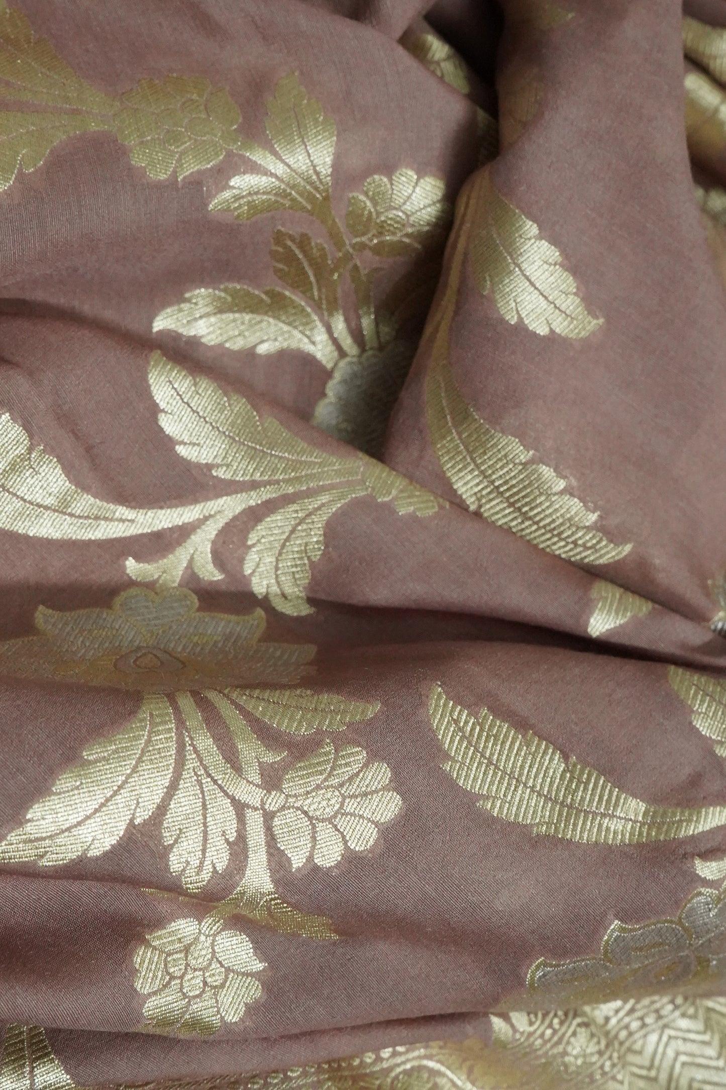 Muga Silk Banarasi Handloom Saree