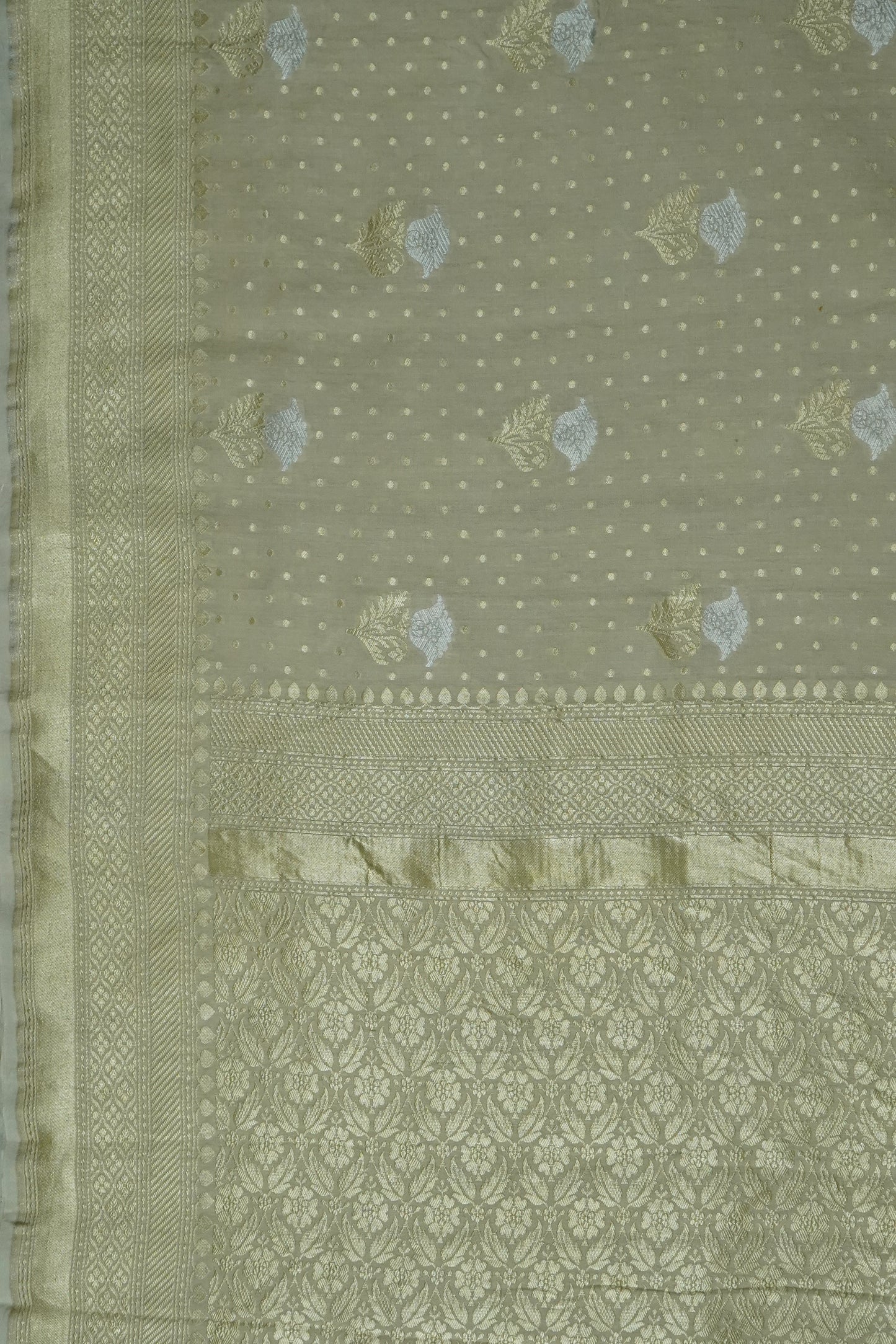 Muga Silk Banarasi Handloom Saree