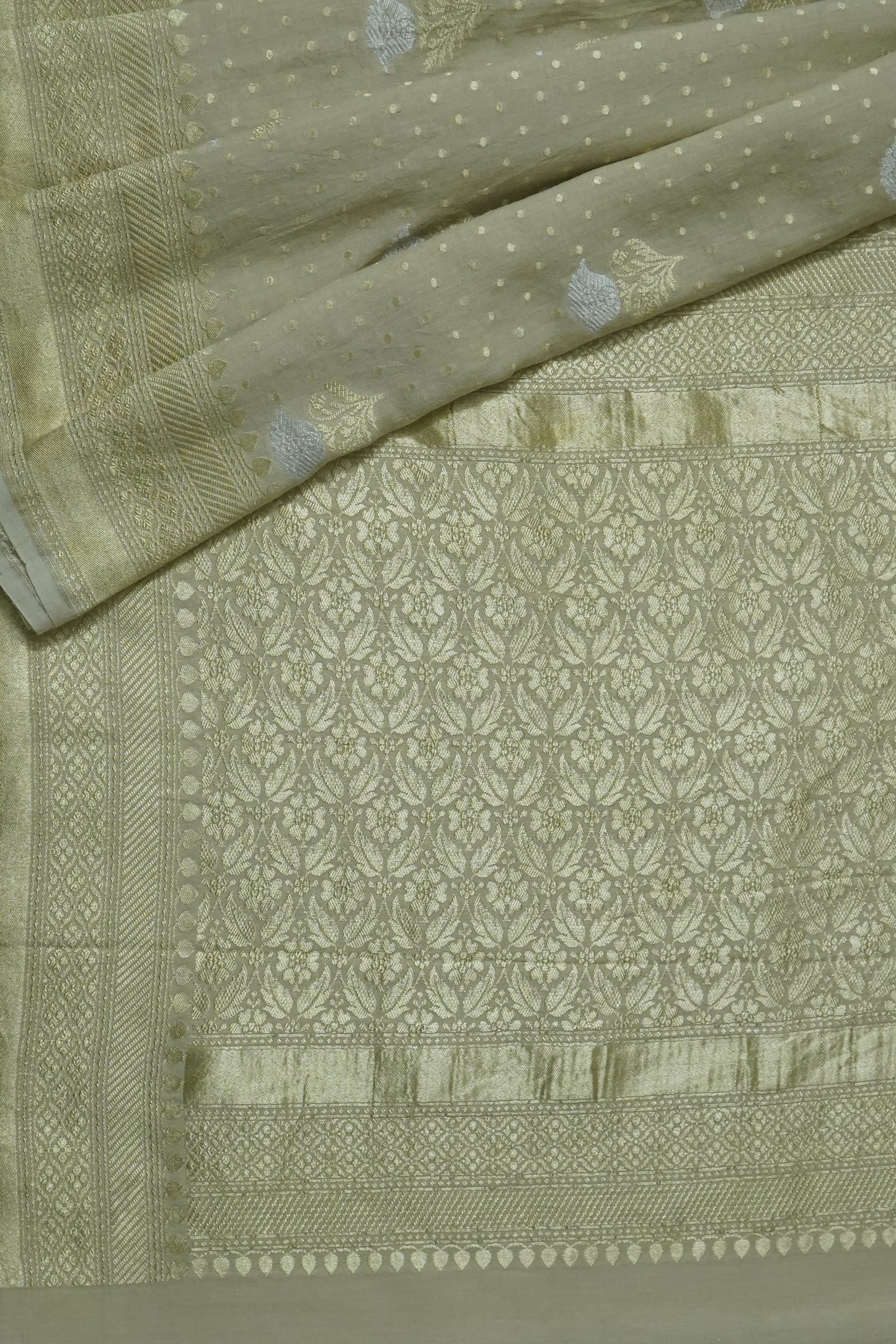Muga Silk Banarasi Handloom Saree