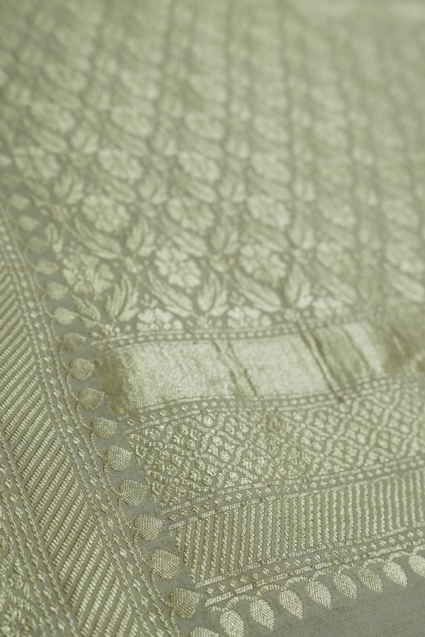 Muga Silk Banarasi Handloom Saree