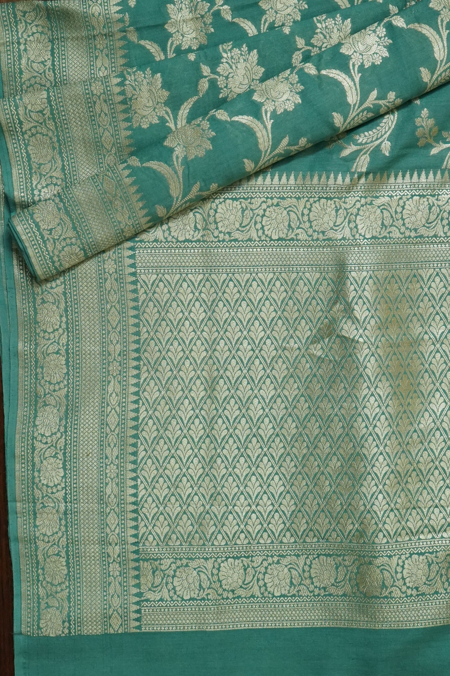 Muga Silk Banarasi Handloom Saree