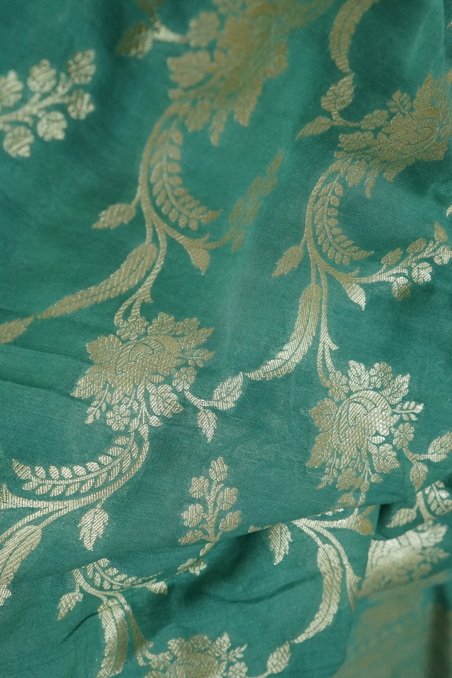 Muga Silk Banarasi Handloom Saree