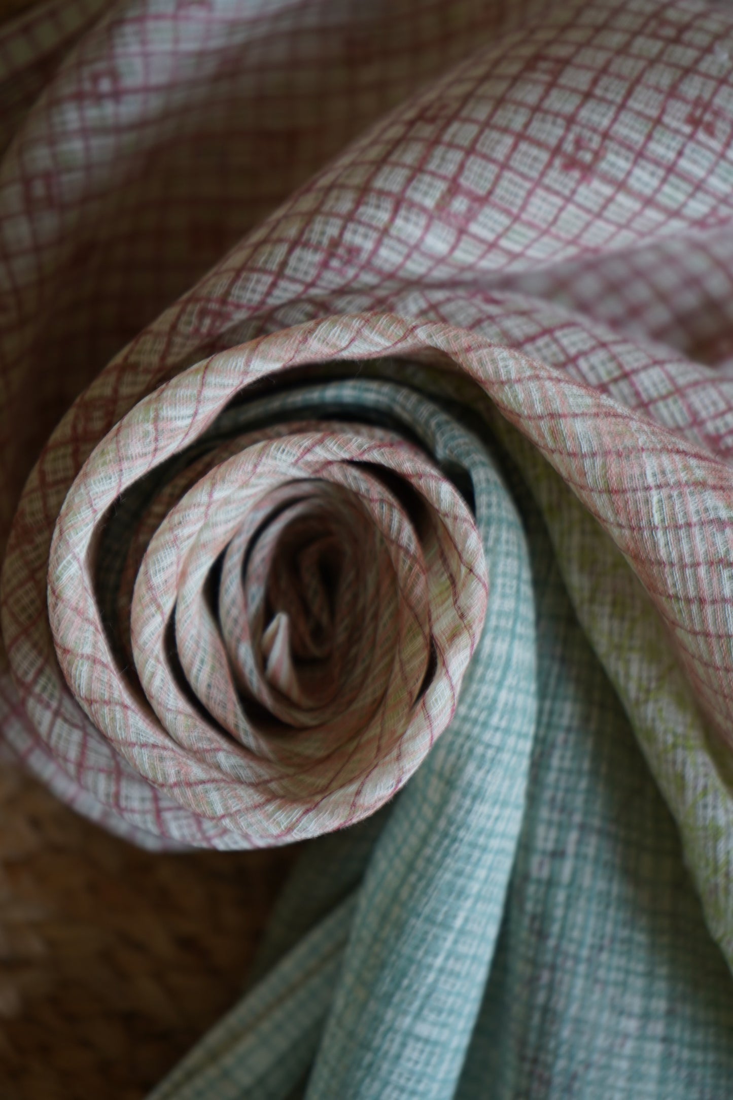 Hand Block Printed Kota Cotton Dupatta