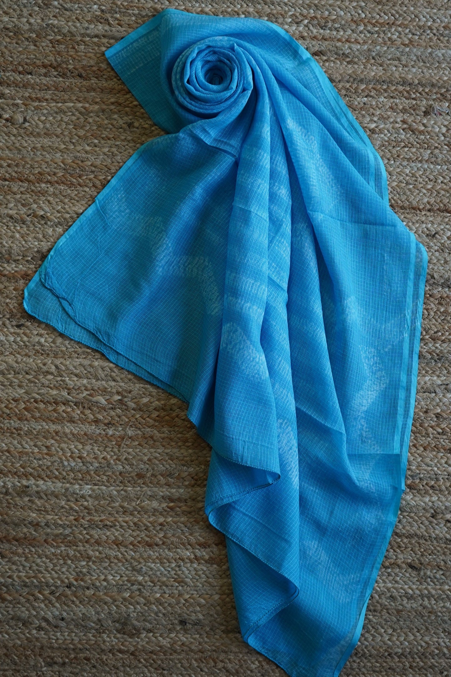 Hand Block Printed Kota Cotton Dupatta