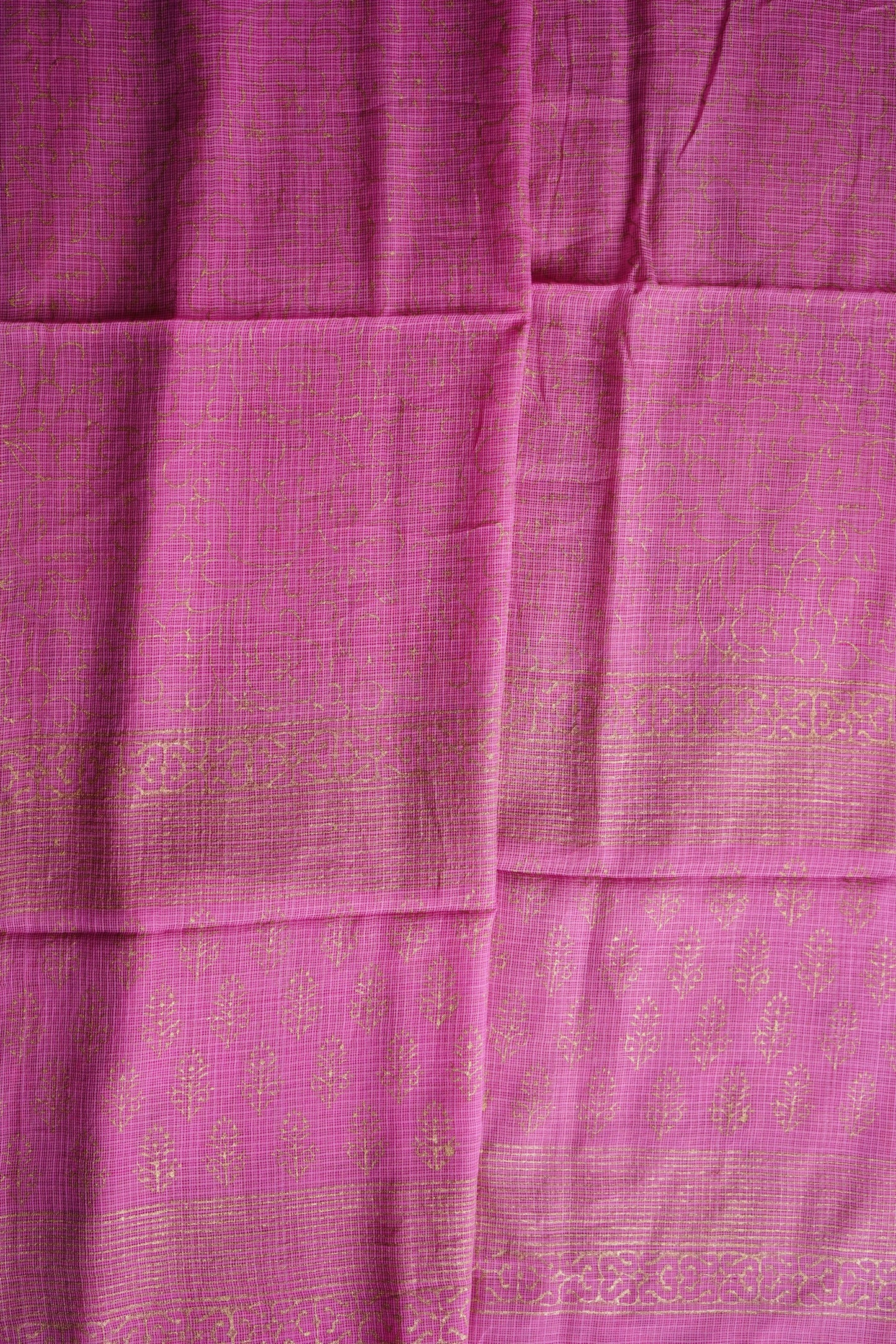 Hand Block Printed Kota Cotton Dupatta
