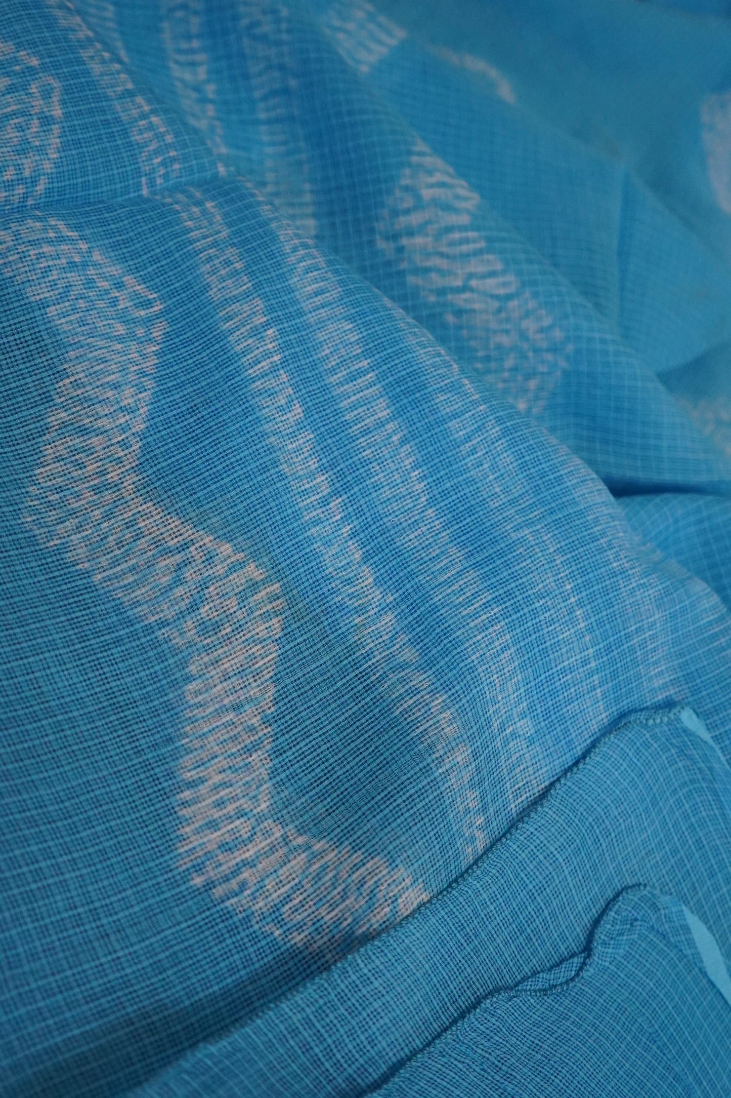 Hand Block Printed Kota Cotton Dupatta