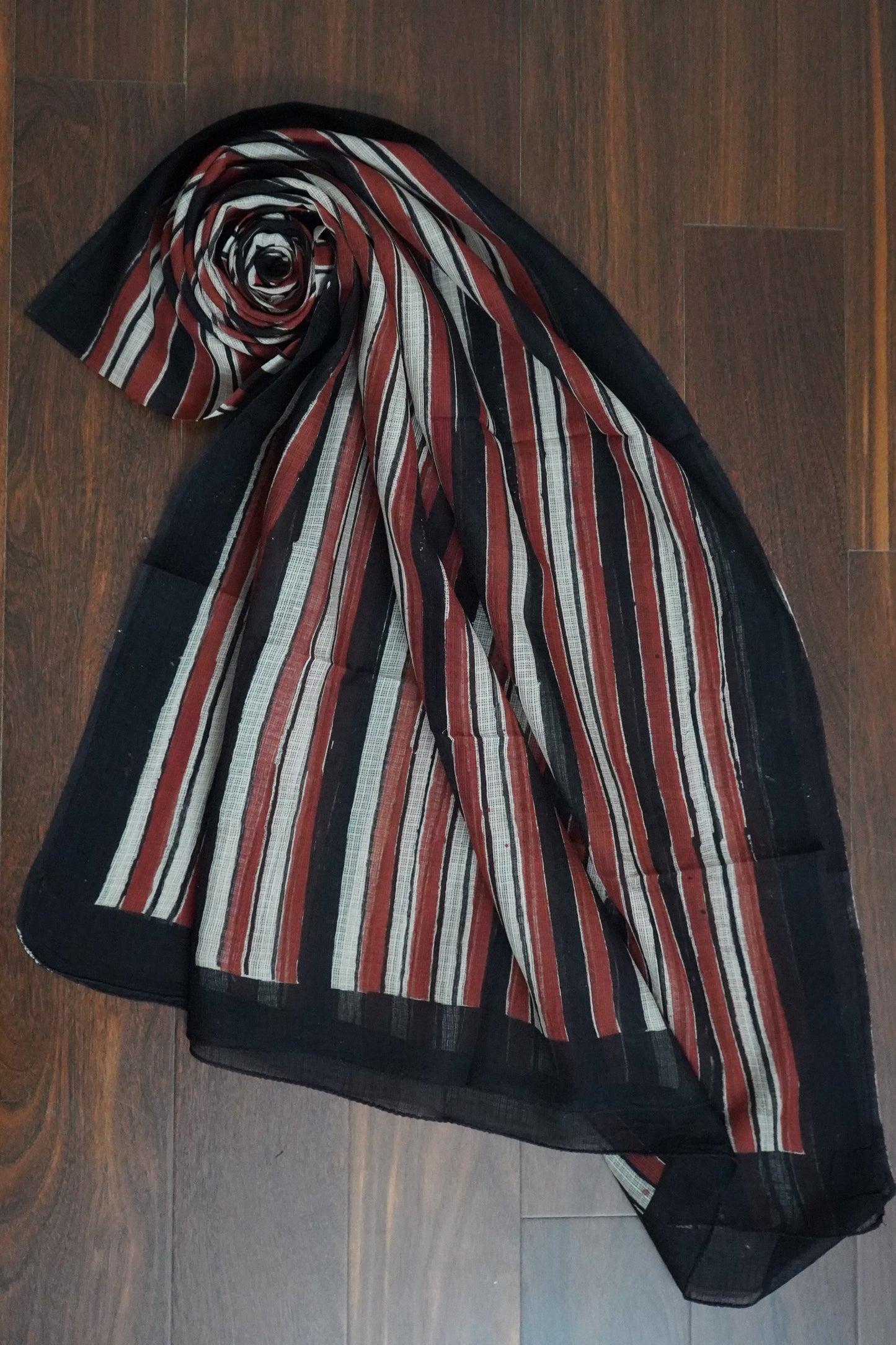 Hand Block Printed Kota Cotton Dupatta