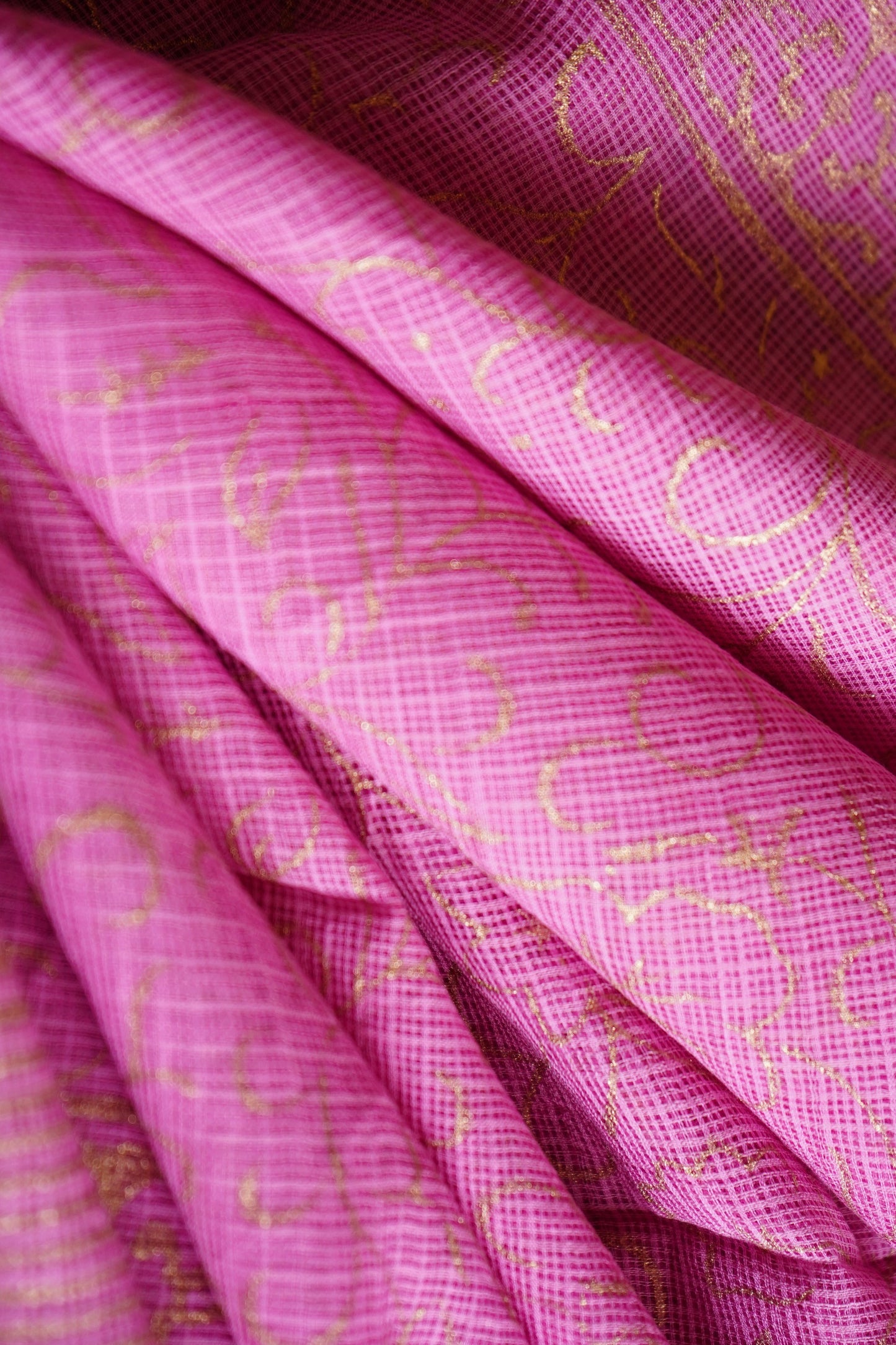 Hand Block Printed Kota Cotton Dupatta