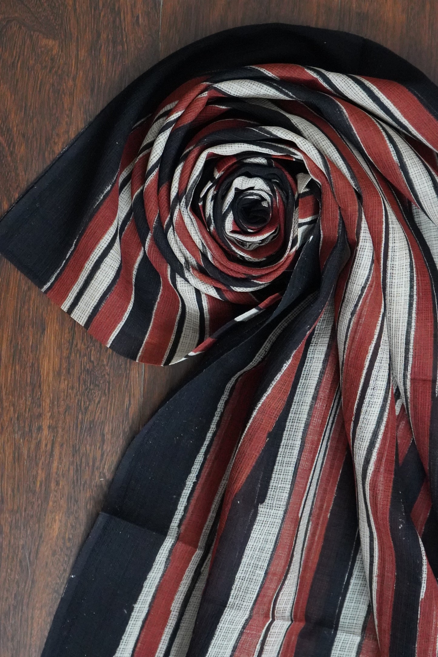 Hand Block Printed Kota Cotton Dupatta