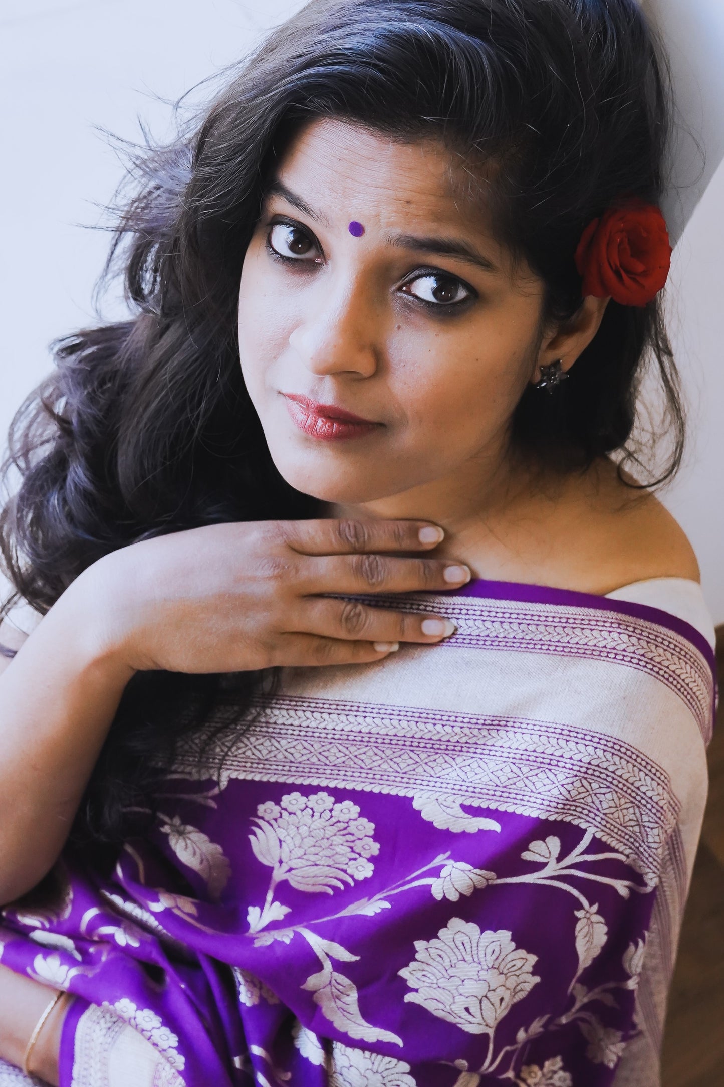 Muga Silk Banarasi Handloom Saree
