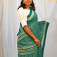 Hand Block Printed Chanderi Silk Cotton Saree