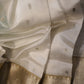White Pure Pattu Silk Chanderi Saree