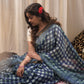 Kota Silk Handblock Printed Saree