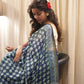 Kota Silk Handblock Printed Saree