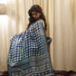 Kota Silk Handblock Printed Saree