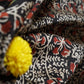 Hand Block Printed Chanderi Silk Cotton Saree