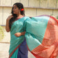Pure Tussar Soft  Colour Blocked Saree
