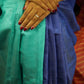 Pure Tussar Soft  Colour Blocked Saree