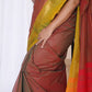 Chettinad Cotton Checks And Butta Maroon Red  Saree