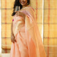 Pure Kora Silk Saree with Woven Border