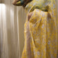 Yellow Handblock Printed Kota Silk Saree