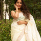 Pastel Green Pure Silk Chanderi Saree