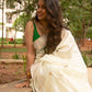 Pastel Green Pure Silk Chanderi Saree