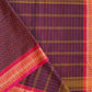 Chettinad Cotton Checks And Dots Pink Maroon Saree