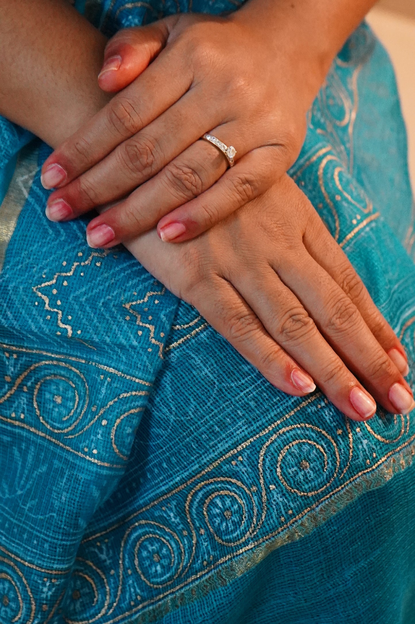 Kota Silk Handblock Printed Dupatta