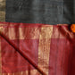 Dual Shaded Zari Border Tussar Silk Saree