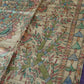 Hand Painted Madhubani Tussar Silk Saree