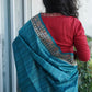 Hand Painted Madhubani Tussar Silk Dupatta